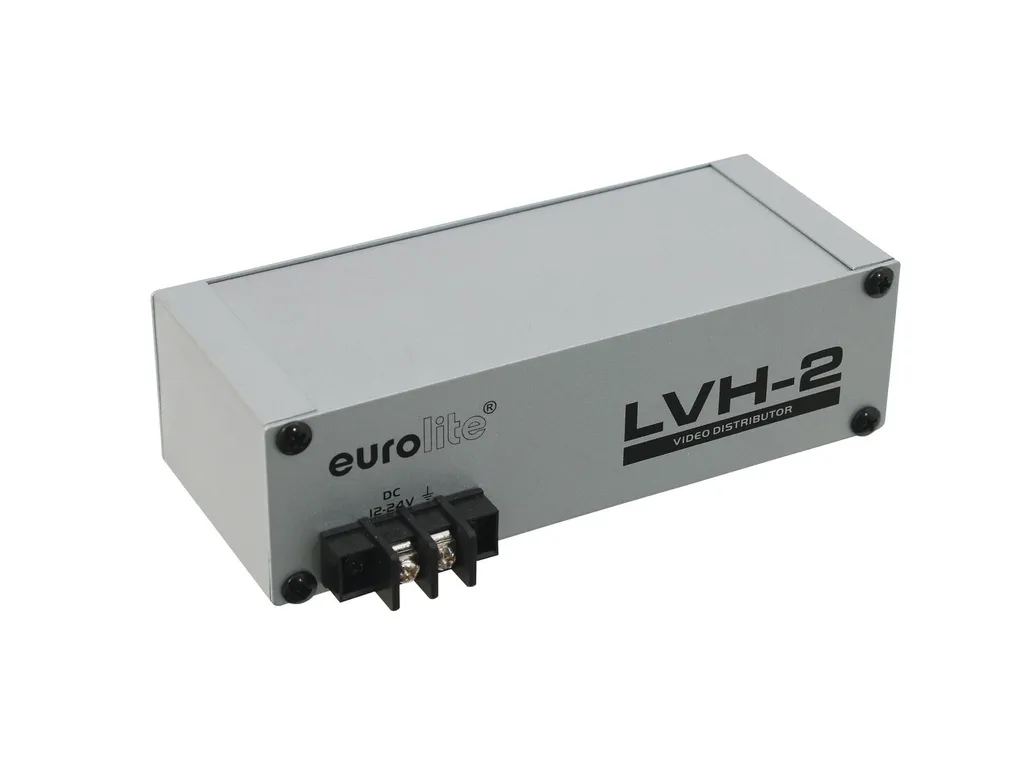 Eurolite LVH-2 Commutateur BNC 2 ports (81013202) pour Signal Vidéo