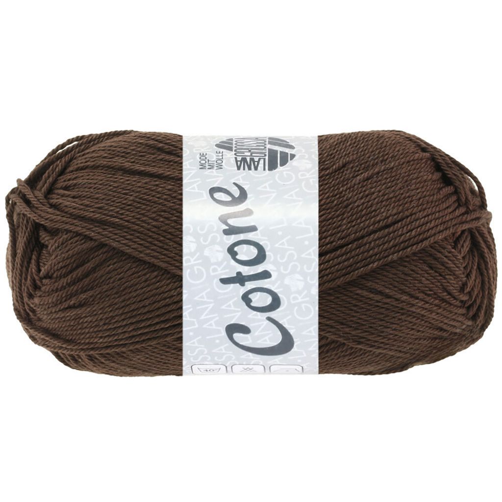 Lana Grossa - Cotone 0029 mokka Produktbild 