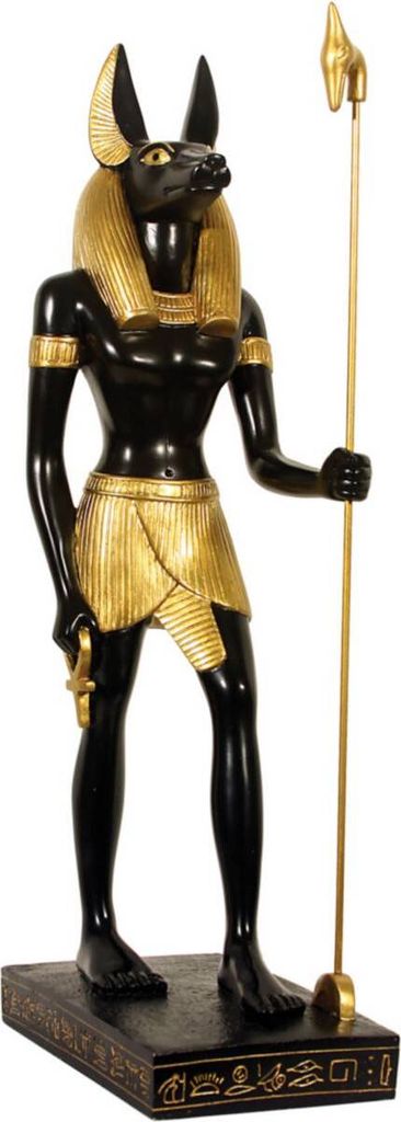 Stehender ägyptischer Gott Anubis 41cm
