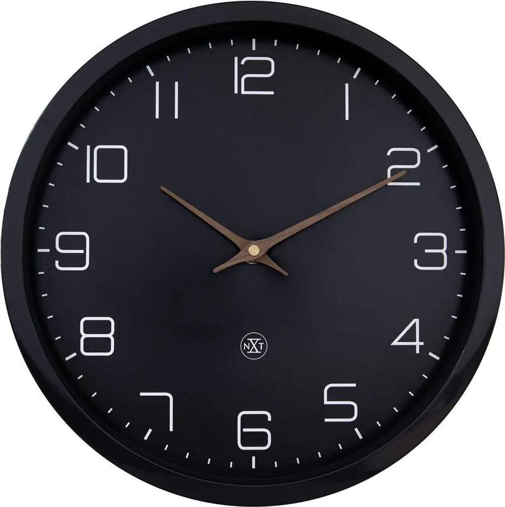 Horloge Murale Lisible et Écolo nXt 7373ZW - Finissez-en avec le Retard
