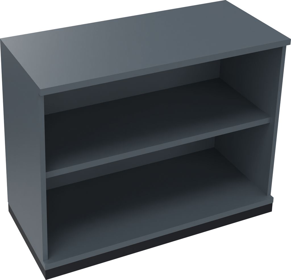 Regal 2OH B1000xT442xH781mm Anthrazit-Metallic/Lavagrau