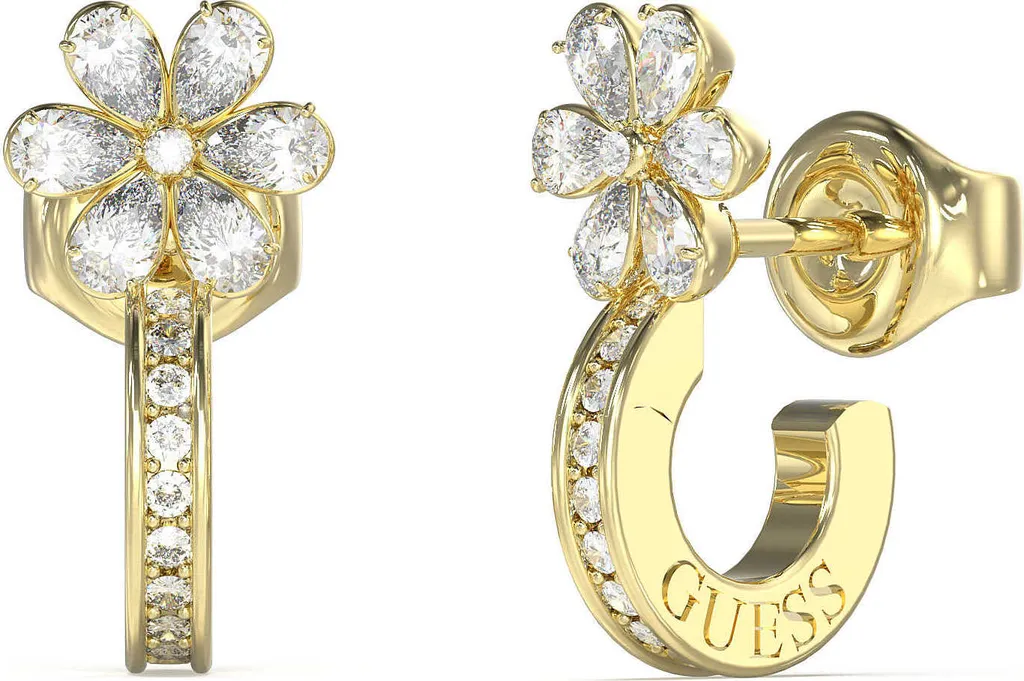 Orecchini Donna Guess Collezione Oro | Eleganza in Acciaio Dorato