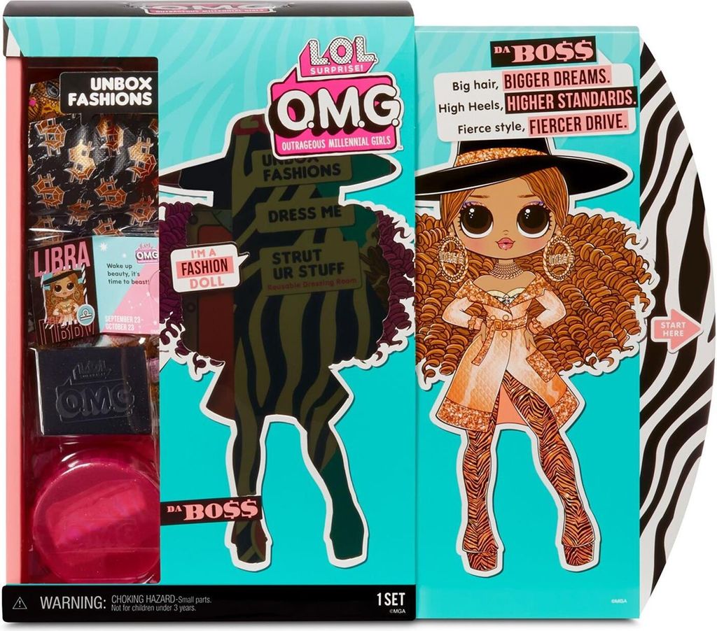 MGA LOL Surprise OMG Da Boss Fashion Doll - séria 3 Obrázok produktu 3