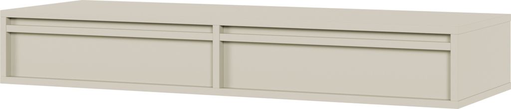 Selsey Evo - Coiffeuse suspendue avec 2 tiroirs, Image du produit 