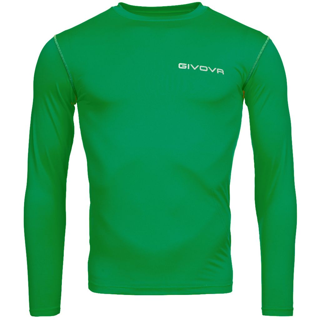Funktions-T-Shirt Givova Corpus 3 Maglia Intima Elastica Grün