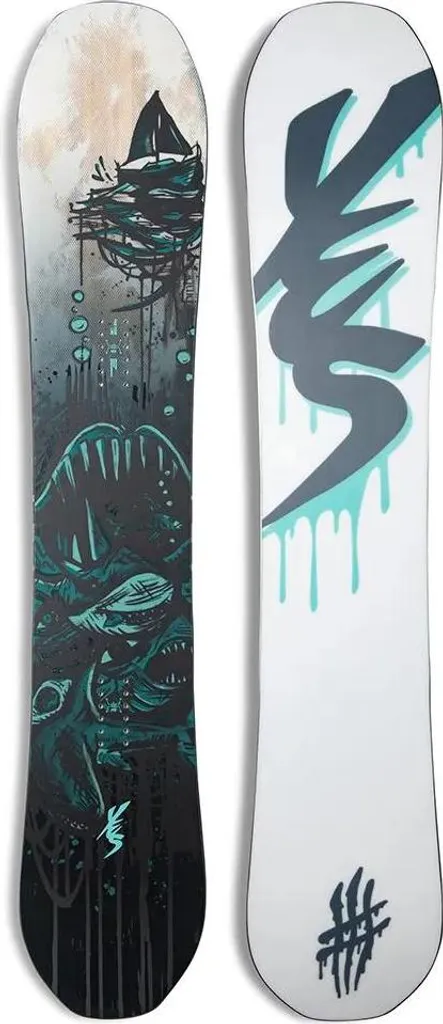 Planche de Snowboard Large Yes Pick Your Line 160W Multicolore