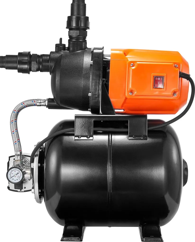 Pompe de puits plat 750W - Solution pour manque de pression 3700L/h - 10