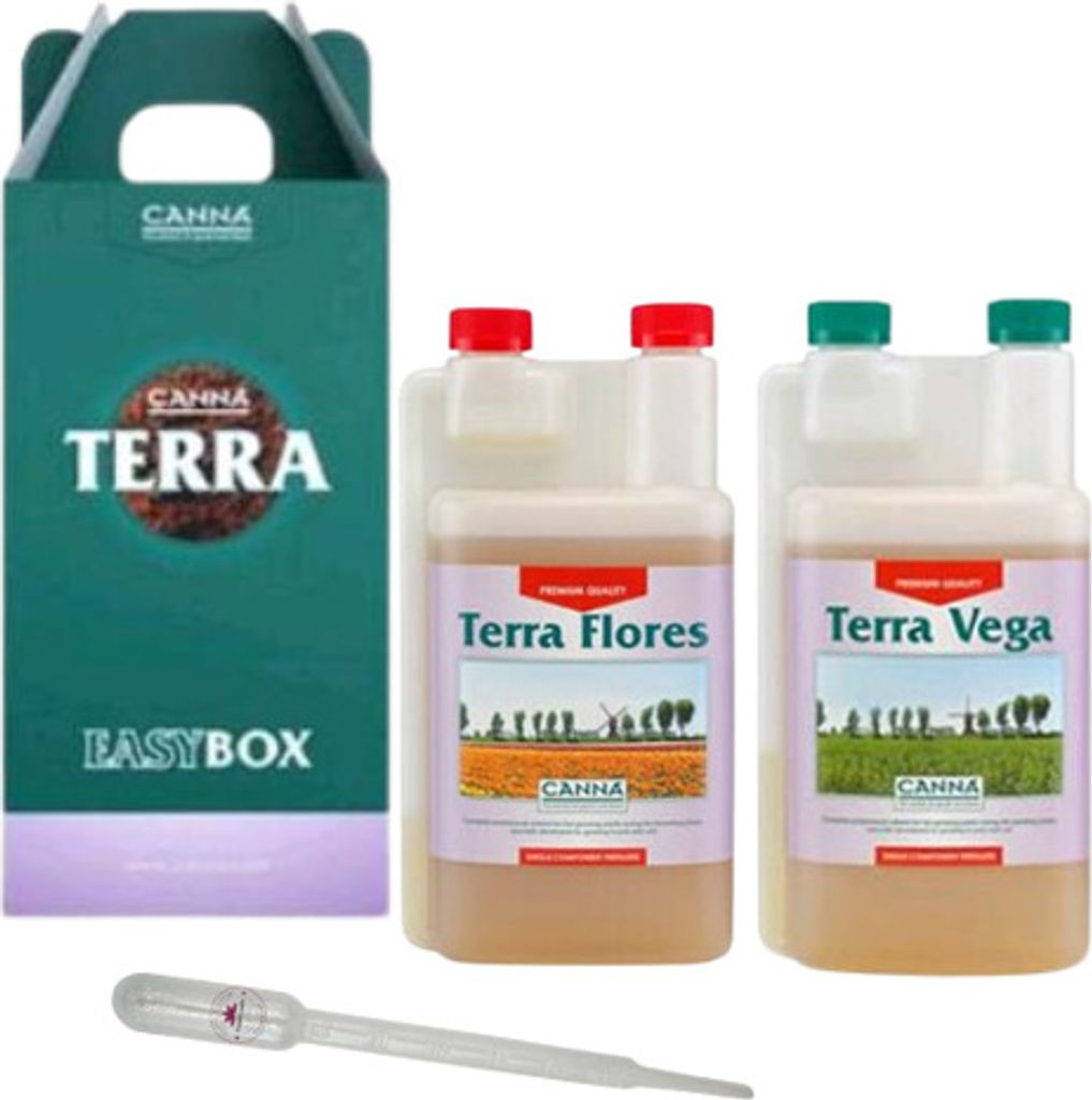 Canna - Easybox Terra 250 ml TerraVEGA+250 ml TerraFLORES