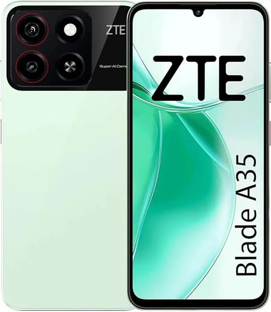ZTE Blade A35 Vert 64 Go : Finissez-en avec le Manque d'Espace Mobile