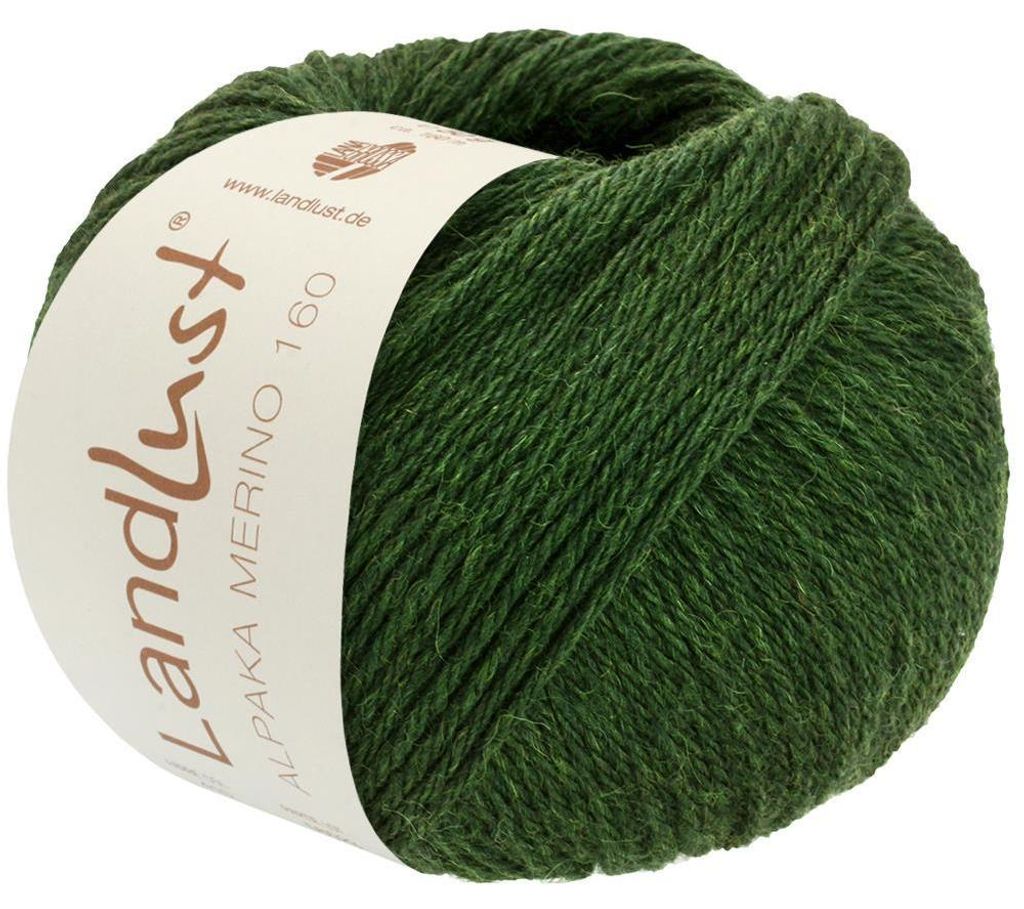 Lana Grossa - Landlust Alpaka Merino 160 0446 grün