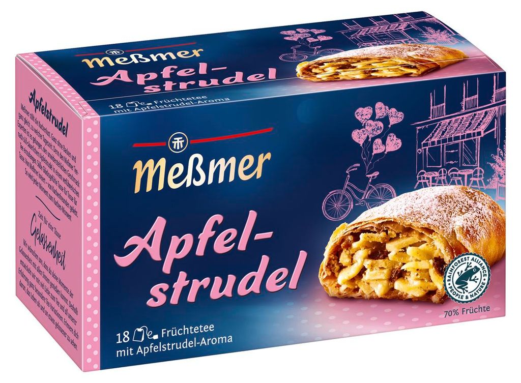 Meßmer Tisane à Gâteau 18er - Apfelstrudel 18X2,25g Image du produit 