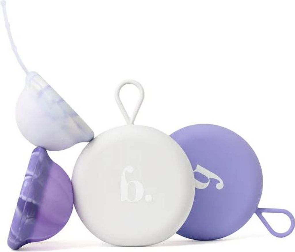 Bodyotics Comfydisc – 2 menstruatiecups (maat S en L) met Productafbeelding 