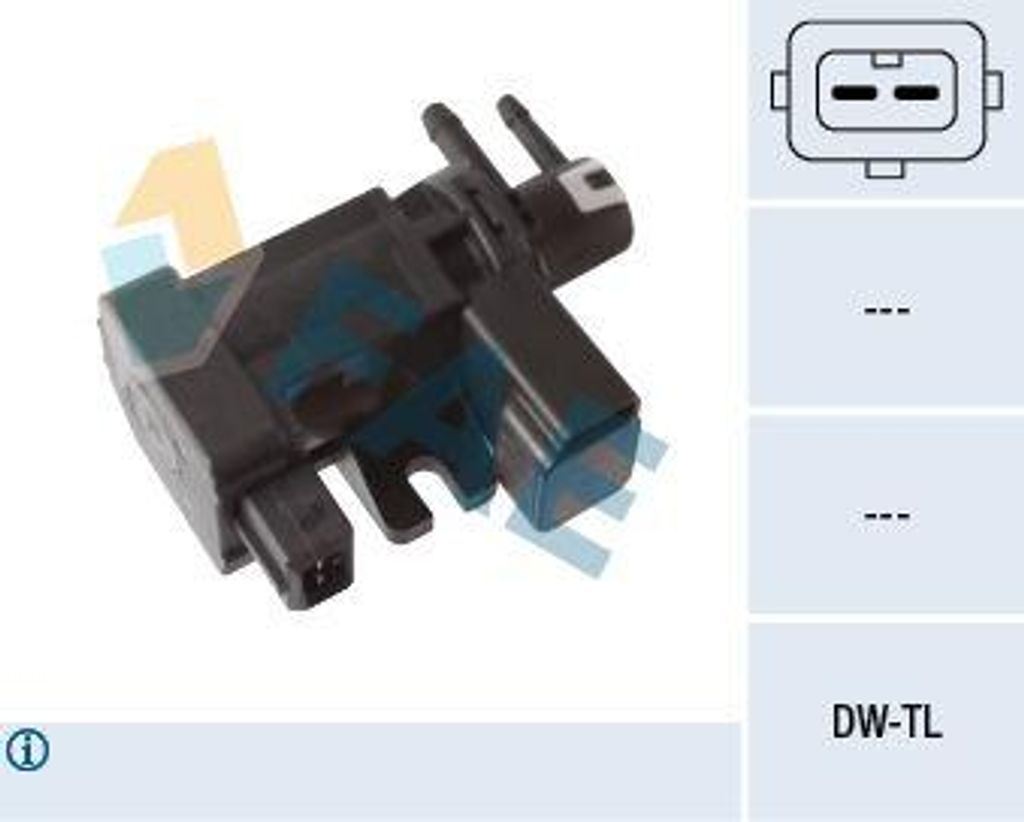 FAE 56043 Druckwandler, Turbolader OE 55354529 kompatibel mit XC90, V70, S80, S60, Vectra, Signum, Insignia, Corsa D