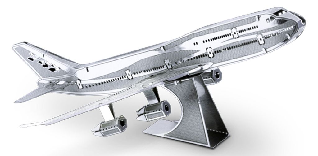 METAL EARTH 3D-Puzzle Transportflugzeug Boeing 747