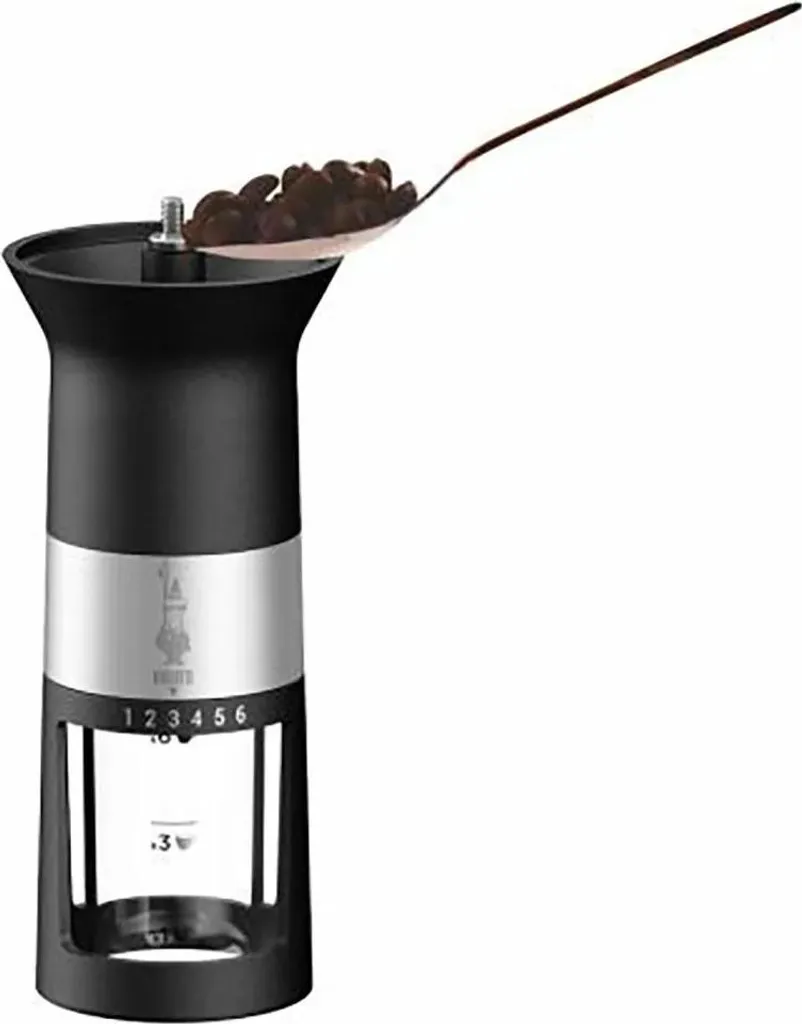 Bialetti MCPRO001 Moulin à café manuel noir : précision et design italien - 8