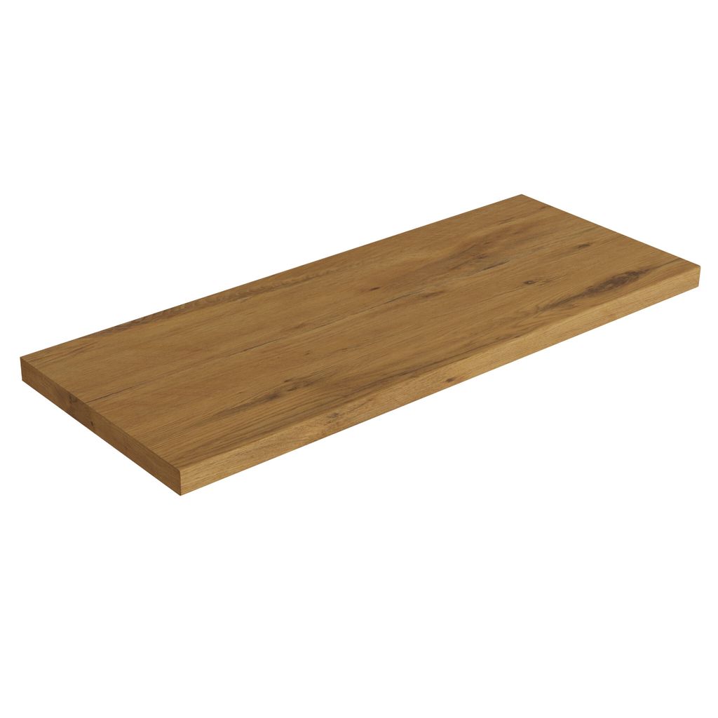 Möbelplatte Lavita Oak 1005x400 | Widerstandfähigkeit gegen Feuchtigkeit | Hochwertige Möbelplatte für das Badezimmer | Material: Dekoratives u...