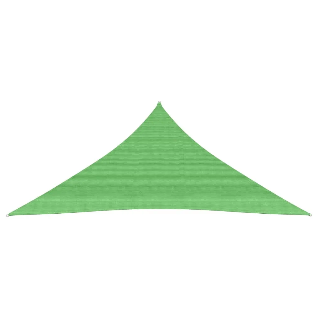 Tenda da Sole Vela 4x4x4 m HDPE Verde Chiaro | The Living Store Online