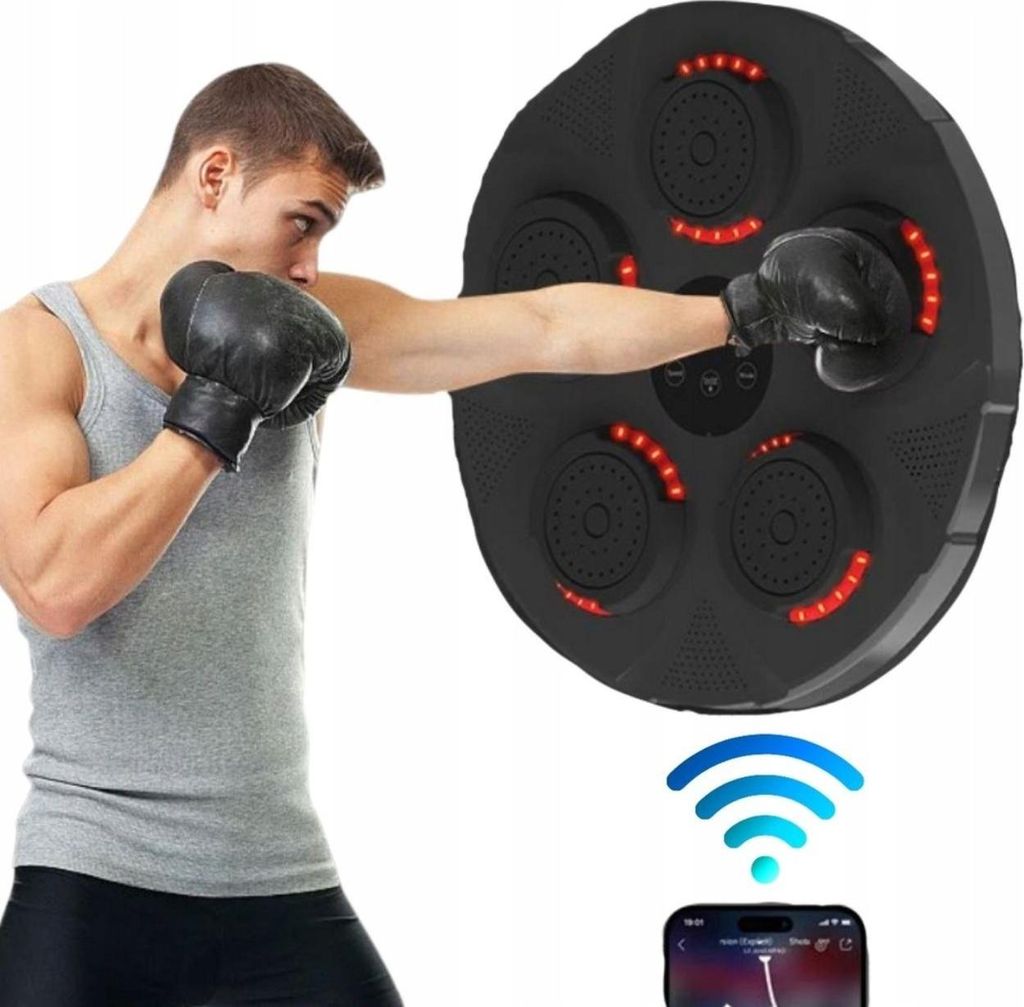 Musikalische Boxmaschine Rhythmus Wand Ziel Boxen Wand Flare + Gratis