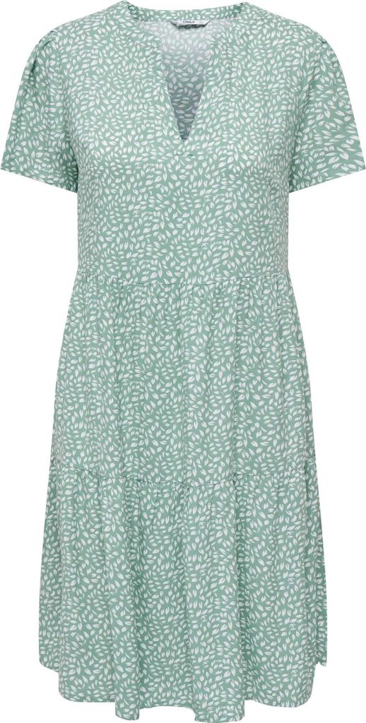 ONLY V-Ausschnitt Kurzarm Kleid ONLZALLY Größe: XS