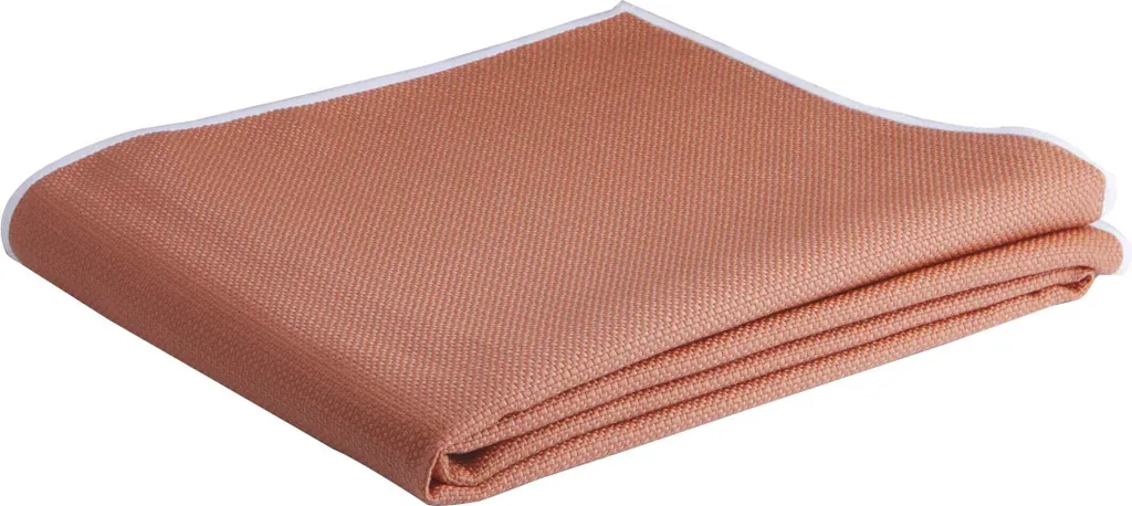 Nappe Aruba Coral anti-tache 115x100 cm, textile résistant pour extérieur