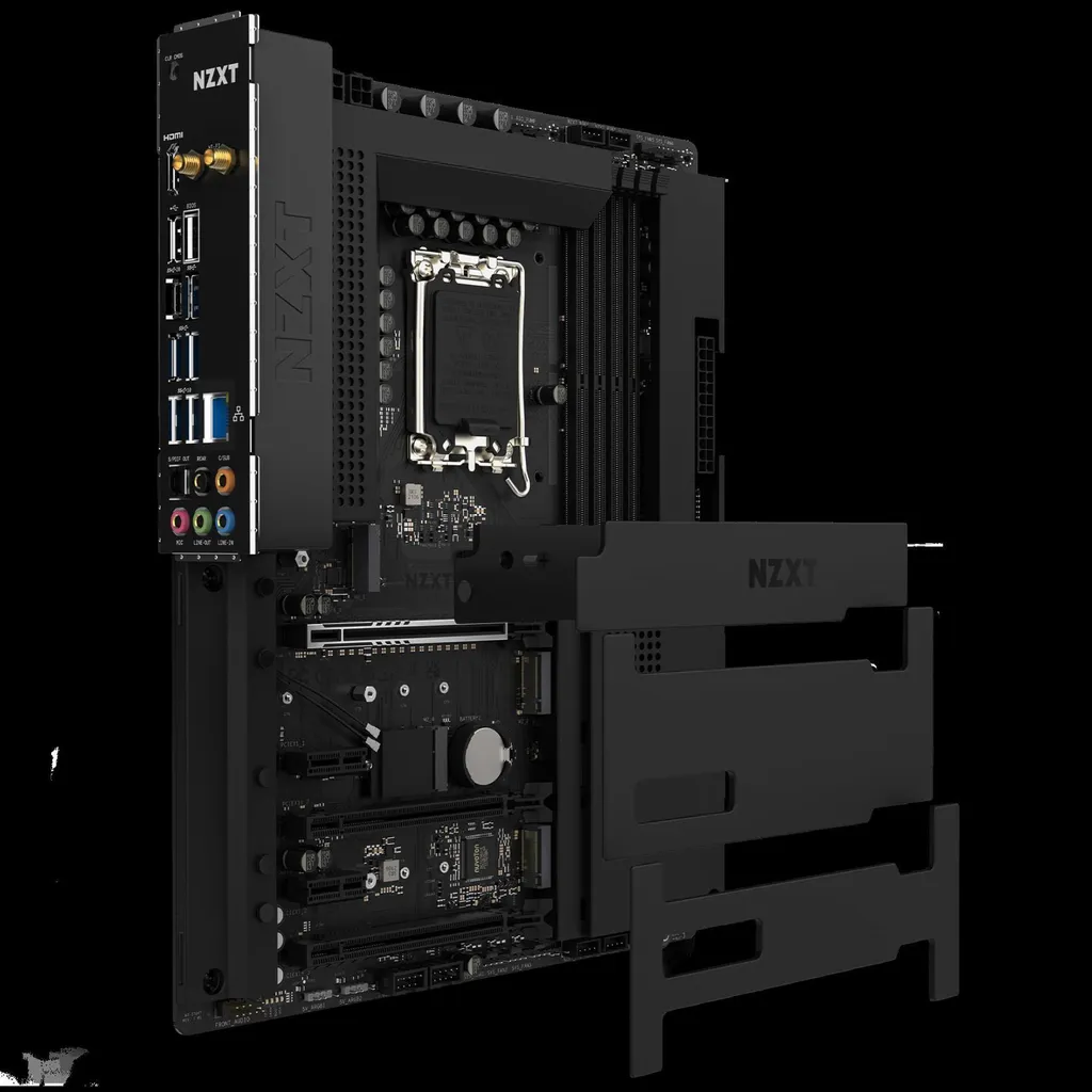 NZXT N7 Z790 Carte Mère Gaming DDR5 LGA 1700 Chipset Z790 Blanc