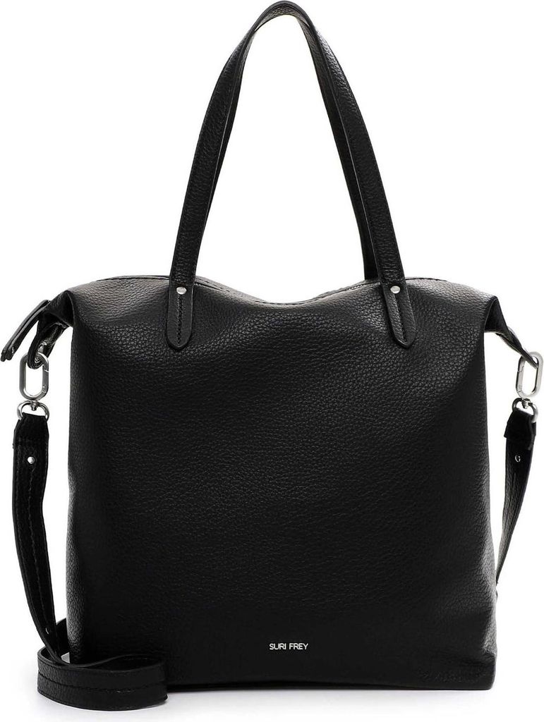 SURI FREY Schultertasche Umhängetasche Henny City Shopper Black schwarz