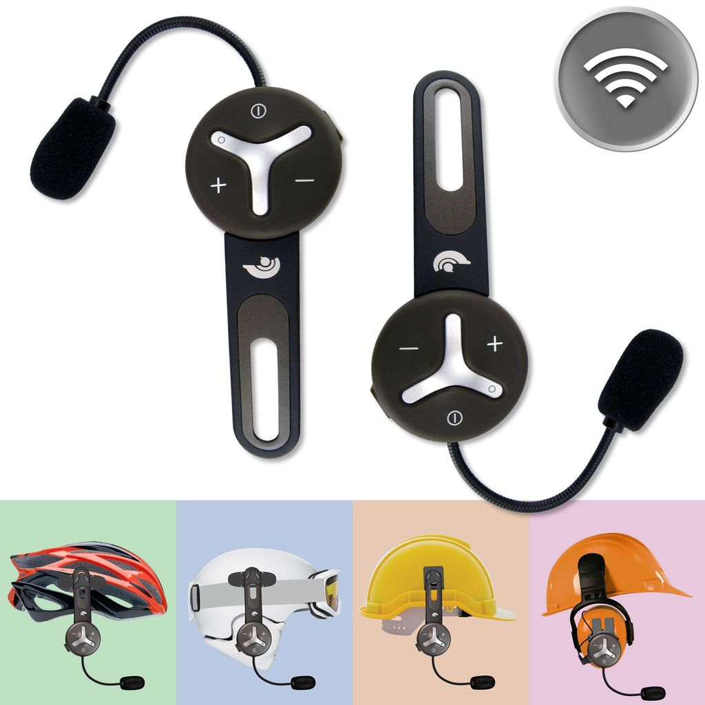 Buddy Chat Duo – Helm-Headset mit Bluetooth und Vollduplex, Produktbild 