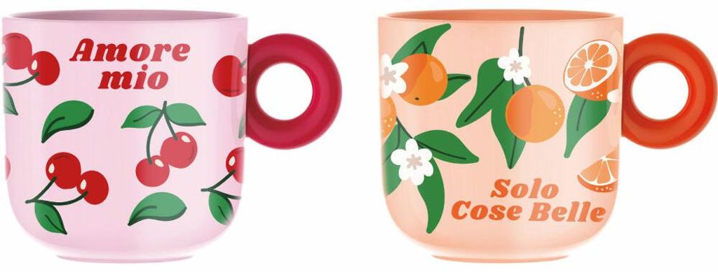 Bialetti PFRUIT004, Set, Mehrfarbig, Tasse, Universal, 2 Produktbild 