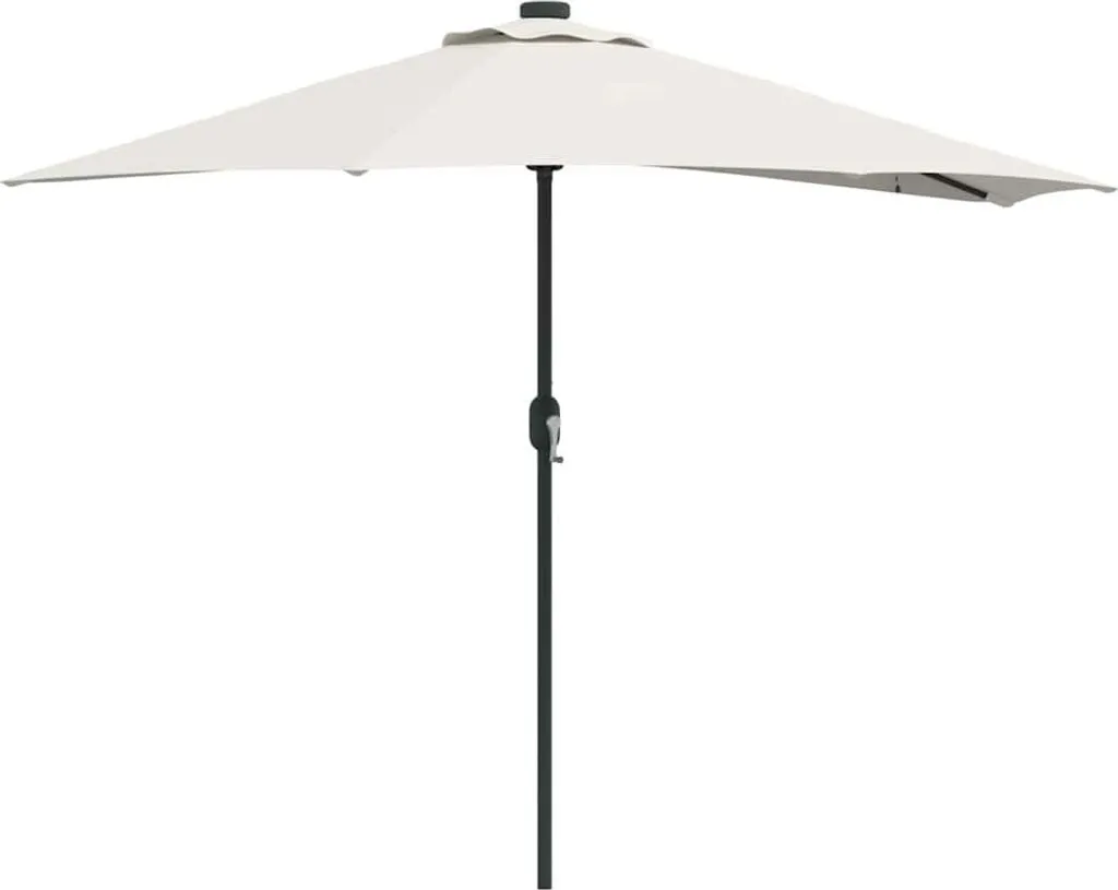 Parasole Sand 294x150cm | Ombrellone da Balcone in Acciaio Anti-UV