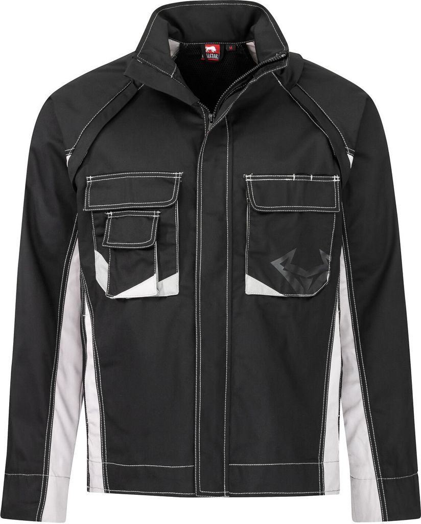 BULLSTAR Arbeitsjacke WORXTAR, schwarz/grau