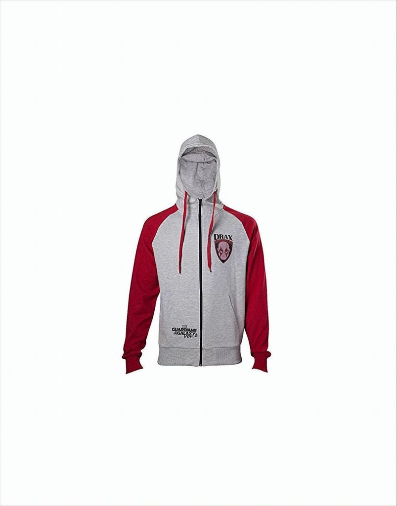 Guardians of the Galaxy Hoodie Drax XXL grau rot Produktbild 