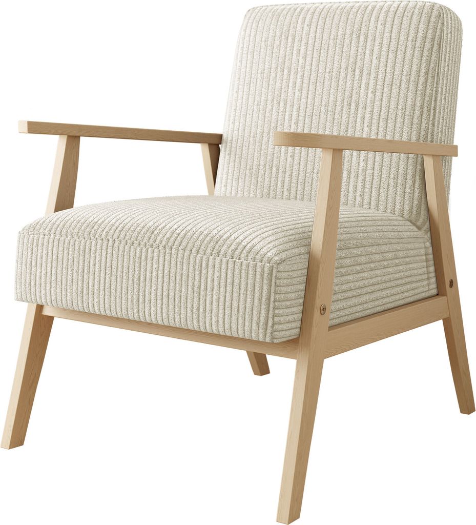 MIRJAN24 Sessel Runoya Cord, Wohnzimmersessel vom Produktbild