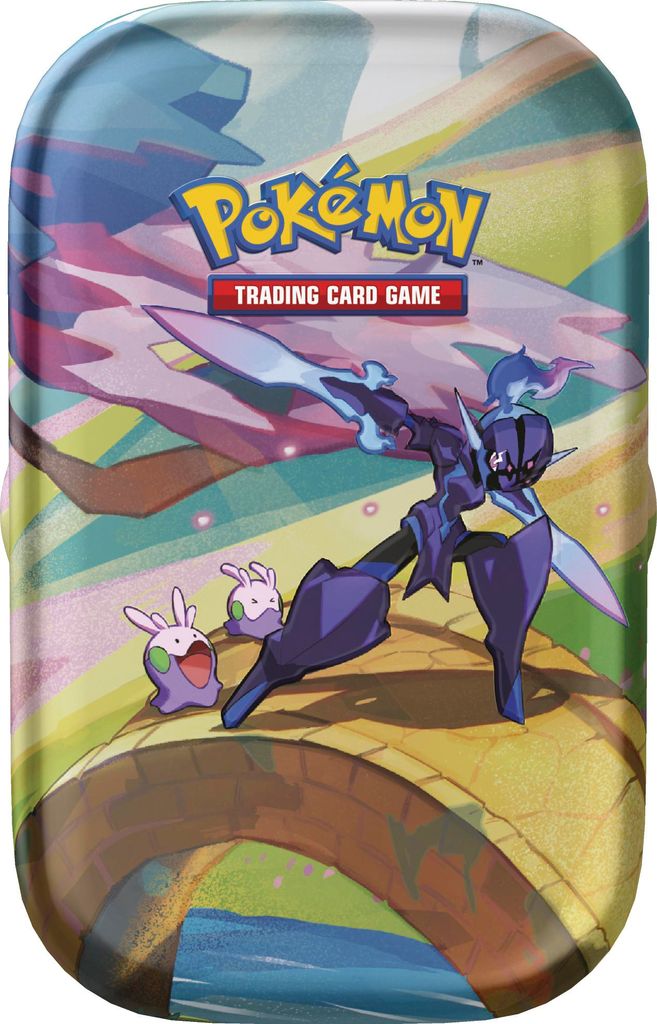 Pokémon Mini-Tin-Box Farbenfrohes Paldea: Azugladis & Produktbild 