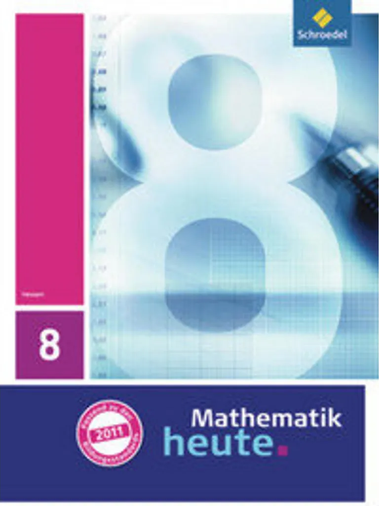 Livre scolaire Mathématiques 8ème Hessen - Mathematik heute, niveau 4ème