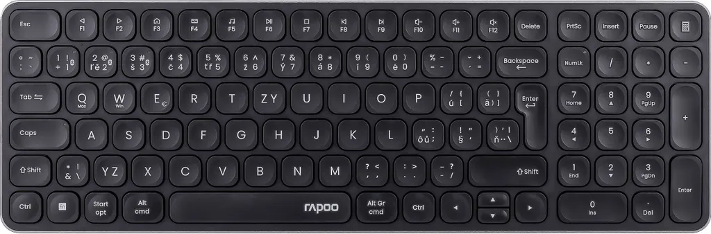 Clavier sans Fil pour Tablette et PC Rapoo E9310M Bluetooth Noir