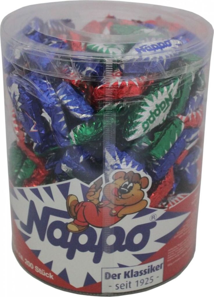 Nappo Klassik Nougat Dose ca. 200 Stück (1er Pack) Produktbild 