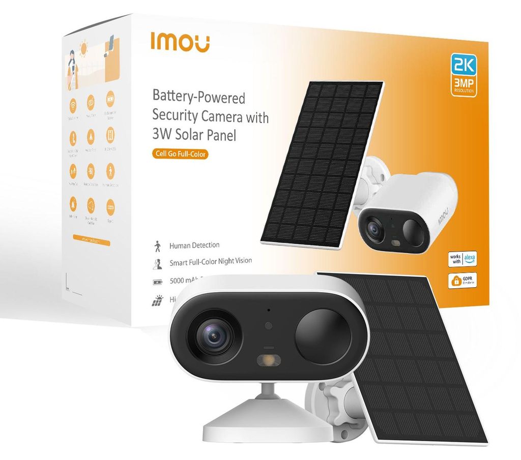 Imou Cell Go Full color Kit, IP-Sicherheitskamera, Draußen, Produktbild 