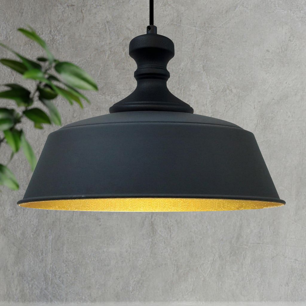 Pendelleuchte Orema 41 cm - Schwarz