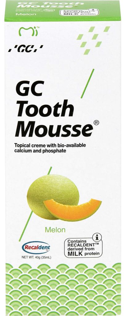 GC Tooth Mousse Melone zur Unterstützung der Mundhygiene, Produktbild 