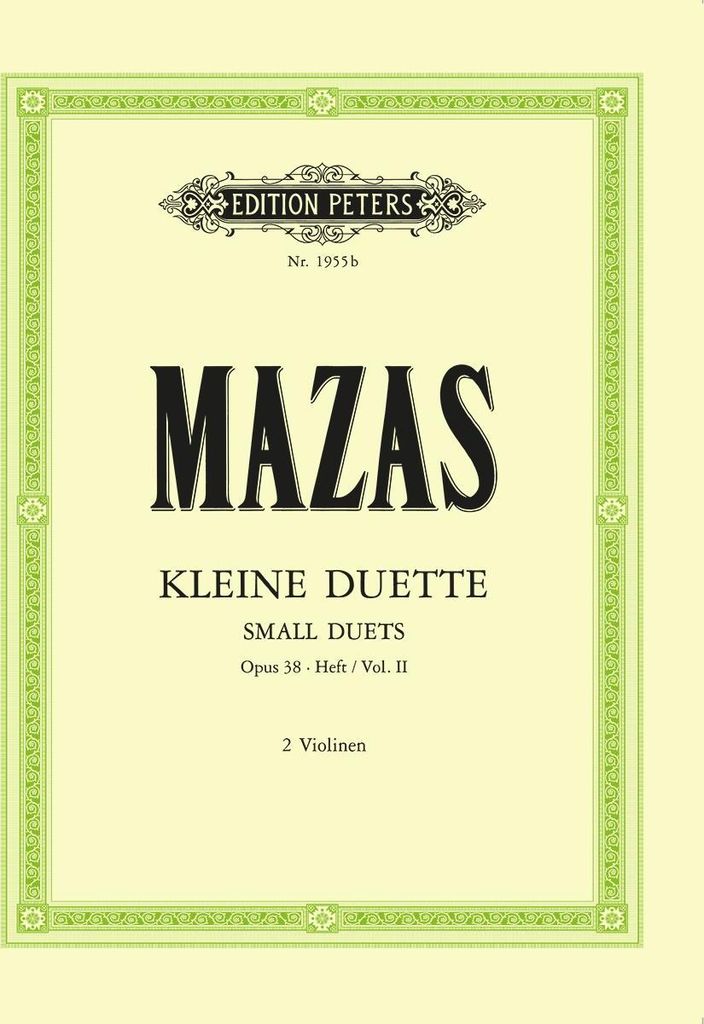 12 Little Duets Op. 38 for 2 Violins