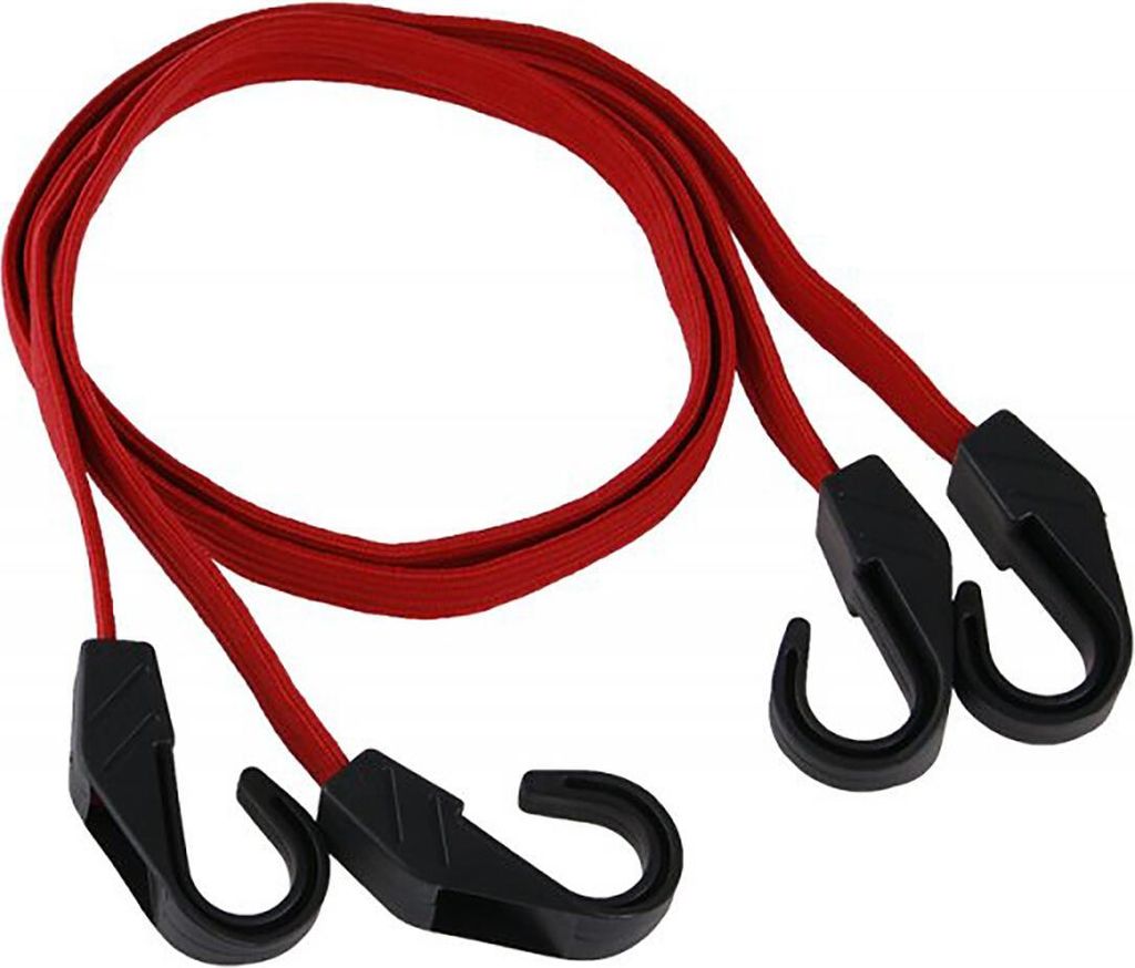 Klemme 1,0m Gummi flach (2 Stück)