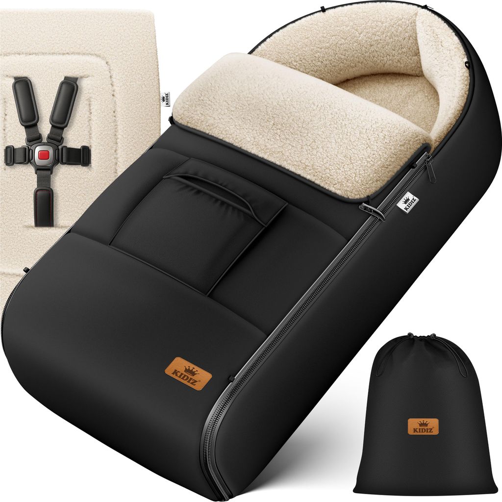 KIDIZ® Babyfußsack Baby Fußsack Winterfußsack Babyschale Produktbild 