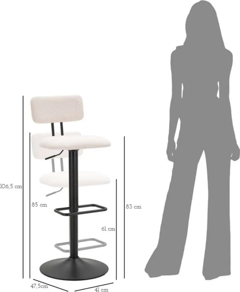 Aménagez votre Coin Repas avec ces Tabourets de Bar en Métal 2pcs - 9