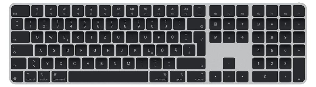 Apple MXK83D/A Apple Magic Keyboard Touch ID und MKMZB Immagine del prodotto 