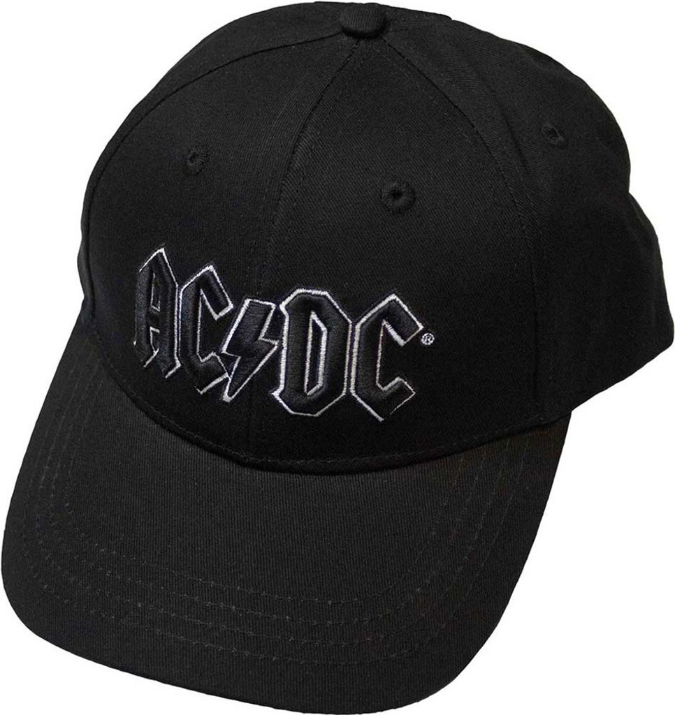 AC/DC Cap Black Logo Schriftzug Bestickt Band | Kaufland.de