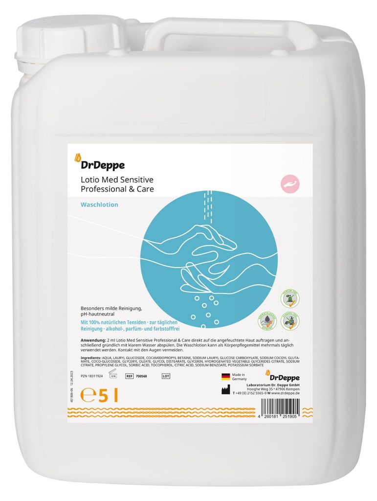 DrDeppe - Lotio Med Professional & Care - Waschlotion - 5 L