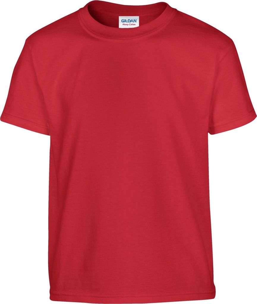 Gildan - T-Shirt Schwere Qualität für Kinder PC5946 (104) (Rot)
