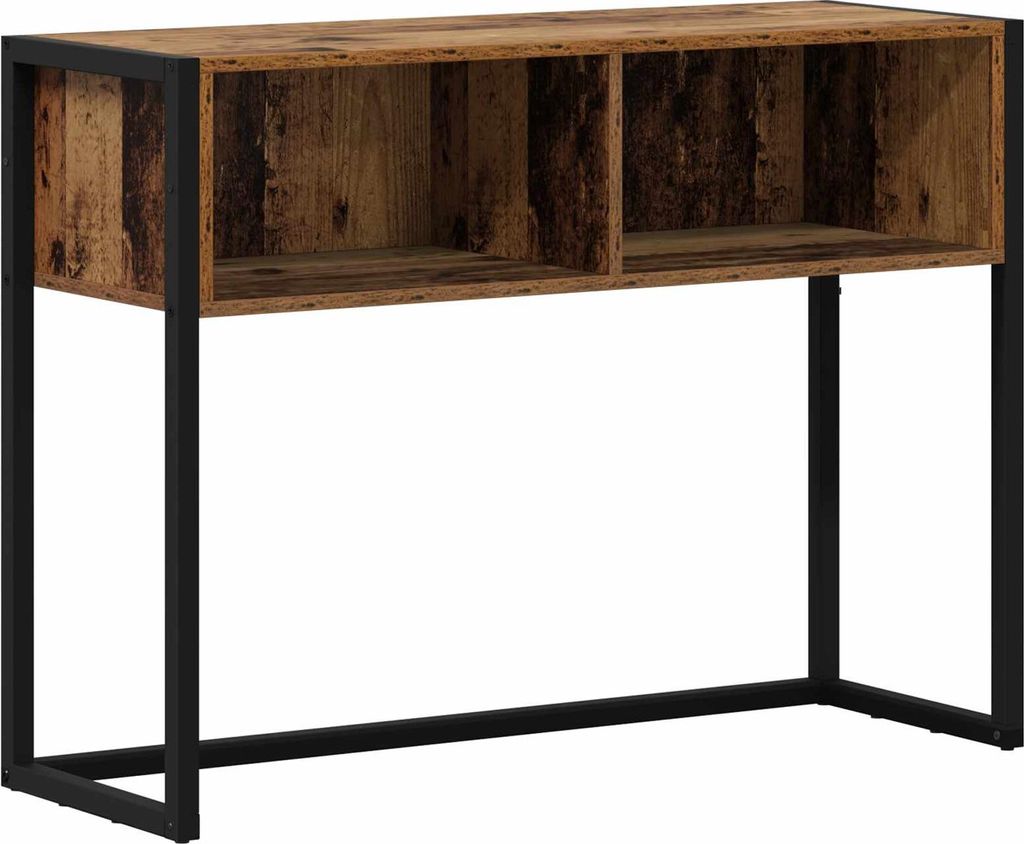 vidaXL Beistelltisch Altholz 100 x 36 x 75 cm Holzwerkstoff