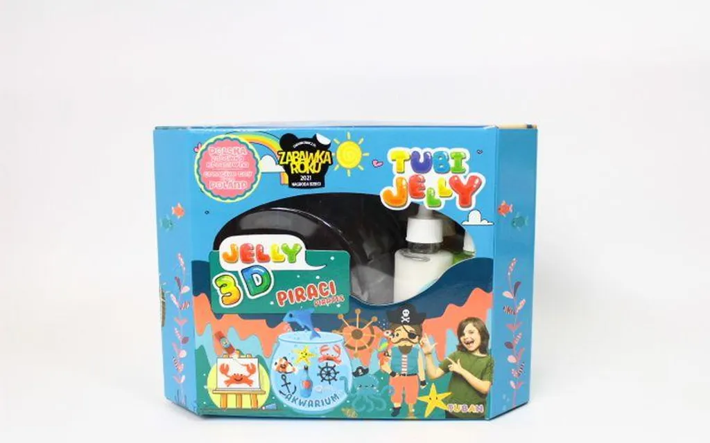 Tubi Jelly Set 8 Couleurs avec Aquarium : Fini l'Ennui des Enfants