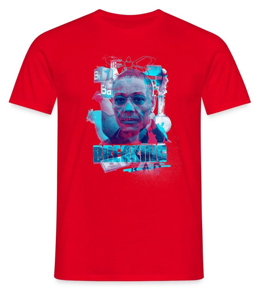 Spreadshirt Breaking Bad Gustavo Fring Männer T-Shirt, 3XL, Rot